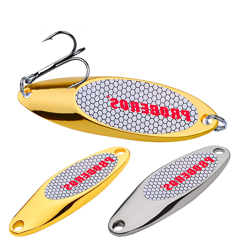 Metal Spoon Fishing Lure 3g-60 - Fishing Hook Treble recension och pris